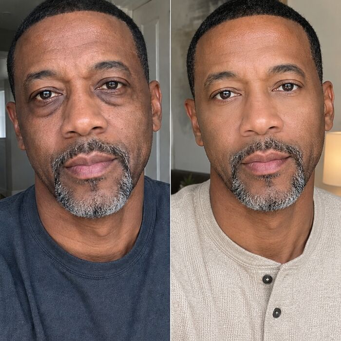Darius before/after