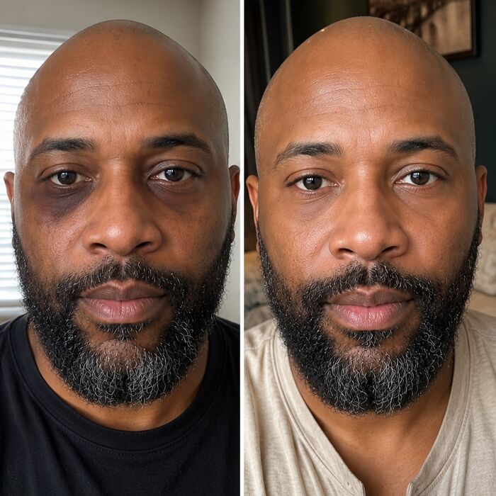 Marcus before/after